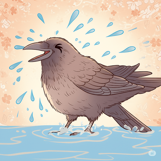 「カラスの行水」に隠された、驚きの真実【仏教の教養】