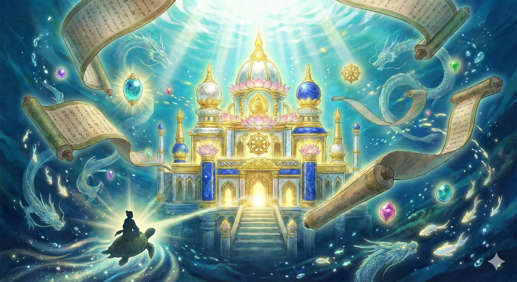 昔話の「竜宮城」は、実は仏教の聖域だった。説話に秘められた智慧と宝珠の話