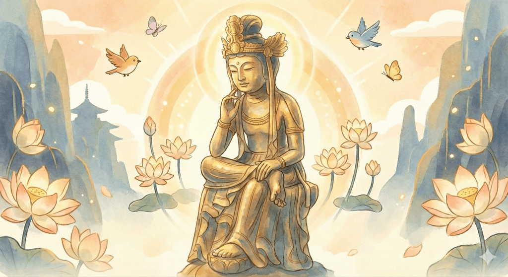 56億7000万年の約束。未来仏「弥勒菩薩」の真言が教える、慈しみの生き方